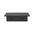 Výklopný blok ORNO OR-AE-1324/B, 2x2P+Z, 3xUSB, čierna