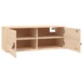 vidaXL Nástenné skrinky 2 ks 80x30x30 cm masívna borovica