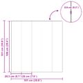 vidaXL Laminátová podlaha Svetlá levanduľa 101 x 20 x 0,8 cm 5 ks