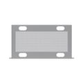 Ubiquiti UACC-Rack-Shelf-CLV - Fixed Rack Shelf Ubiquiti Fixed Rack Shelf