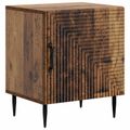 vidaXL Nočný stolík Staré drevo 43 x 34,5 x 50 cm Kompozitné drevo