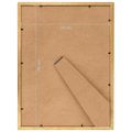 vidaXL Fotorámiky na stôl, koláž 3 ks, zlaté 20x25 cm, MDF