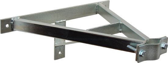 Držák stožáru 42-67mm, 40cm od steny (so vzperou), žár