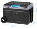 Chladiaci box TEESA TSA6004 40l, 12V/24V/230V/batérie, kolesá, kompresor, mrazenie, Bluetooth Chladící box TEESA TSA6004 40l, 12V/24V/230V/baterie, kola, mražení, Bluetooth