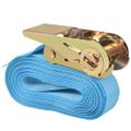vidaXL Upínacie popruhy s račňou 10 ks, 0,8 tony, 4mx25mm, modré