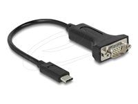 Adapter USB Type-C na 1 x Serial RS-232