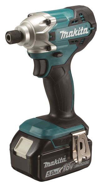 Makita Aku rázový šroubovák 1/4" Li-ion LXT 18V/5,0Ah, Makpac