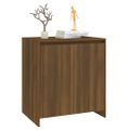 vidaXL Komoda hnedý dub 70x41x75 cm spracované drevo