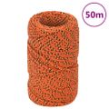 vidaXL Lodné lano oranžové 2 mm 50 m polypropylén