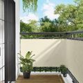 vidaXL Balkónová obrazovka 90 x 200 cm PU potiahnutý oxford alu