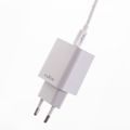 Maxlife MXTC-06-20C PD QC charger 1x USB-C 20W white + USB-C - Lightning cable 20W