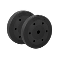 Sada bitúmenových závaží 2x10 kg, 31 mm, REBEL ACTIVE RBA-2103