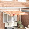 vidaXL Rám markízy Viacfarebný 350 x 200 cm Polyester s PU povrchom