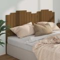 vidaXL Čelo postele medovohnedé 206x4x110 cm masívna borovica