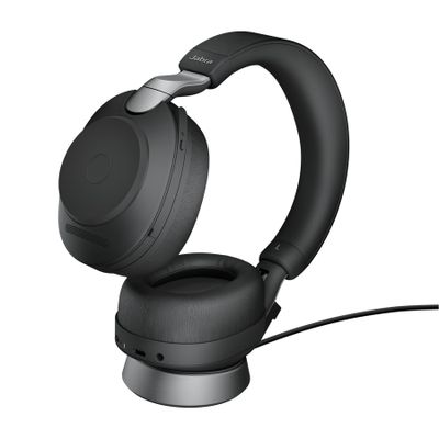 Jabra Evolve2 85/Stereo/ANC/BT/Bezdrať/Stand/Čierna