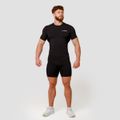 Kompresné tričko Mid Black - GymBeam, veľkosť L