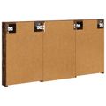 vidaXL Set kabinetov do kúpeľne 3 ks 120 x 10,5 x 60,5 cm