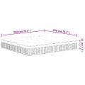 vidaXL Taštičkový pružinový matrac stredne tvrdý plus 200x200 cm