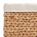 vidaXL Úložné košíky 3 ks Vodný hyacint 35 x 30 x 25 cm Prírodná