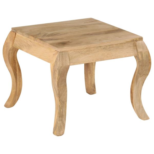 vidaXL Koncový stolík 45x45x40 cm masívne mangovníkové drevo