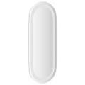 vidaXL Zrkadlo do kúpeľne s LED Priehľadná 50 x 20 cm tvrdené sklo