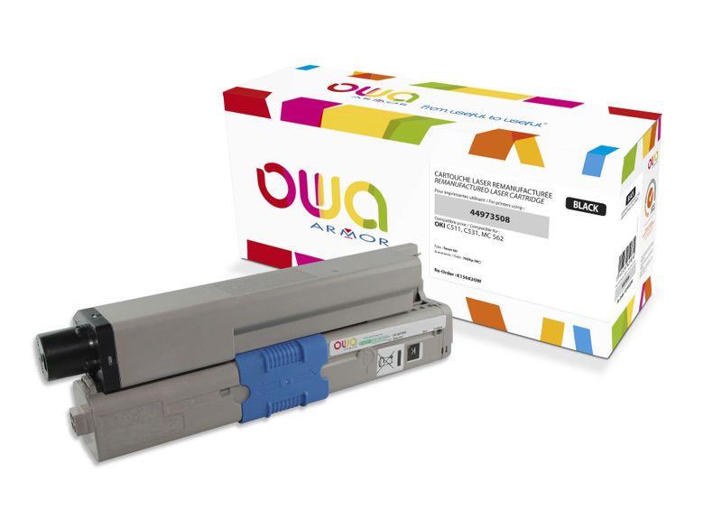 OWA Armor toner kompatibilný s OKI 44973508, 7000st, čierna/black