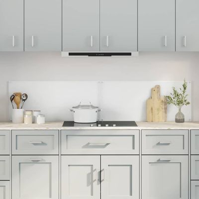vidaXL Kuchynský obklad 2 pcs Priehľadná 90 x 40 cm tvrdené sklo