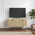 vidaXL Nástenná TV skrinka Nástenný Dub sonoma 78,5 x 31 x 30 cm