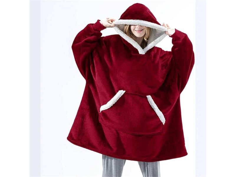 Mikinová deka 4L 10793 Red
