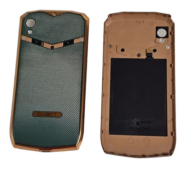 Cubot Pocket Back Cover Gold/Green (Without Decoration)