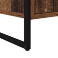 vidaXL TV skrinka 140 x 36 x 49.5 cm Staré drevo Kompozitné drevo