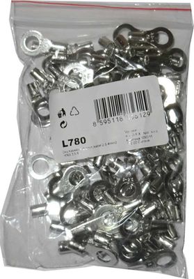 Oko káblové 6,5mm, kábel 2,5-4mm2 (RNB 3,5-6), balenie 100ks