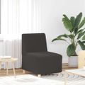 vidaXL Bezrúčková modulárna sofa jednotka Tmavo šedá 55 x 74 x 82 cm