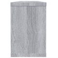 vidaXL Kockové police 2ks sivé sonoma 60x15x23 cm spracované drevo