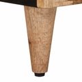 vidaXL Servírovacia skriňa s úložiskom Prírodná 80 x 33 x 75 cm