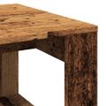 vidaXL Príručný stolík staré drevo 50x50x35 cm drevotrieska