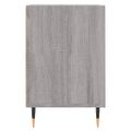 vidaXL TV skrinka sivý dub sonoma 100x35x55 cm spracované drevo