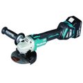 Makita Akú uhlová brúska s reguláciou 125mm Li-ion LXT 18V/3,0Ah,Makpac