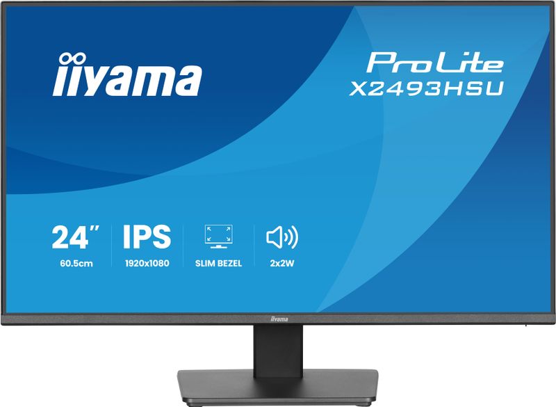 iiyama ProLite/X2493HSU-B1/23,8''/IPS/FHD/120Hz/1ms/Čierna/3R