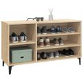 vidaXL Botník dub sonoma 102x36x60 cm spracované drevo