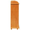 vidaXL Regál na víno Hnedá 58 x 28 x 90 cm Masívne borovicové drevo