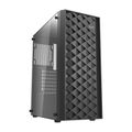 Počítačová skrinka Darkflash DK351 + 4 ventilátory (čierna)