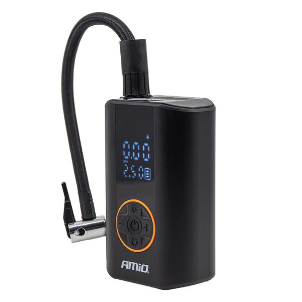 Bezdrôtový vzduchový kompresor LED 40W USB-C ACOMP-25 AMiO-04414
