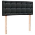 vidaXL Osmanský rám postele s matracom čierna 120x190 cm umelá koža