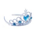 Korunka zimné kráľovstvo princezná s kamienkami