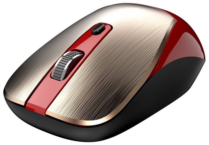 GENIUS NX-7125 GoldRed/ 1200 dpi/ bezdrôtová/ Copilot/ 4tlačidlová/ červenozlatá