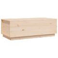 vidaXL Konferenčný stolík 100x50x35 cm borovicový masív