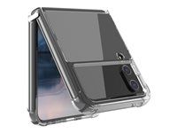 Zadný kryt na mobilný telefón - plast - priesvitný - pre Samsung Galaxy Z Flip4