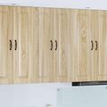 vidaXL Dvierka na umývačku Kalmar Sonoma dub 60 x 31 x 100 cm