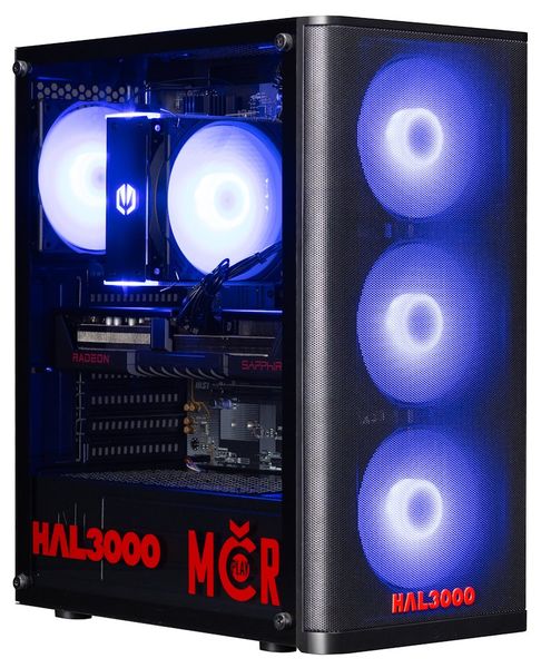 HAL3000 MČR Finale Pro / AMD Ryzen 5 7600/ 32GB DDR5/ RX 9070 GRE/ 1TB PCIe4 SSD/ WiFi/ W11 Herní pocítac, AMD Ryzen 5 7600, 32GB DDR5, AMD Radeon RX 9070 GRE, 1TB PCIe SSD, Wi-Fi, W11